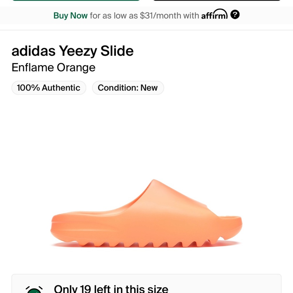 Adidas yezzy slip on